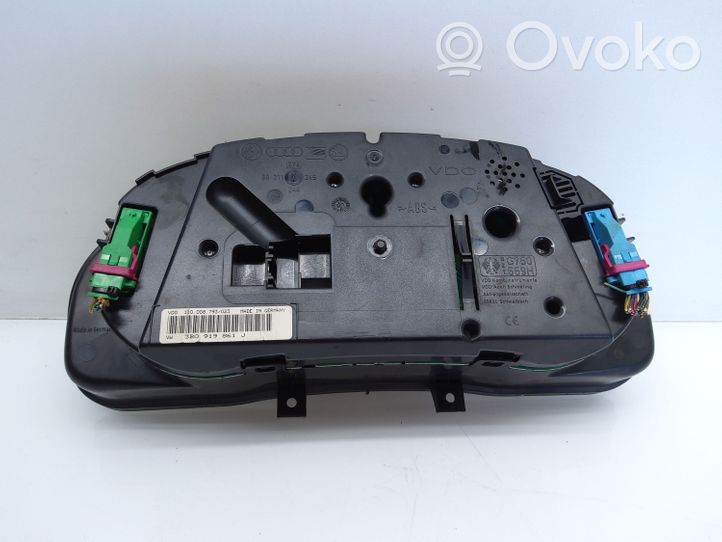 Volkswagen PASSAT B5 Compteur de vitesse tableau de bord 88311244245