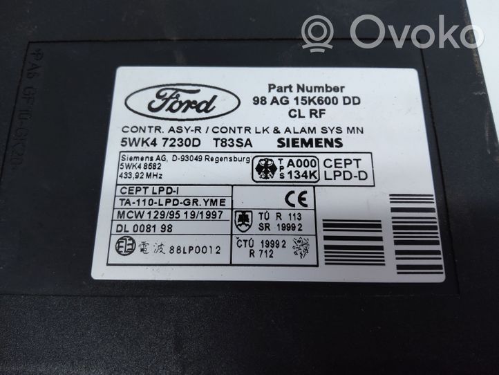 Ford Focus Moduł / Sterownik komfortu 98AG15K600