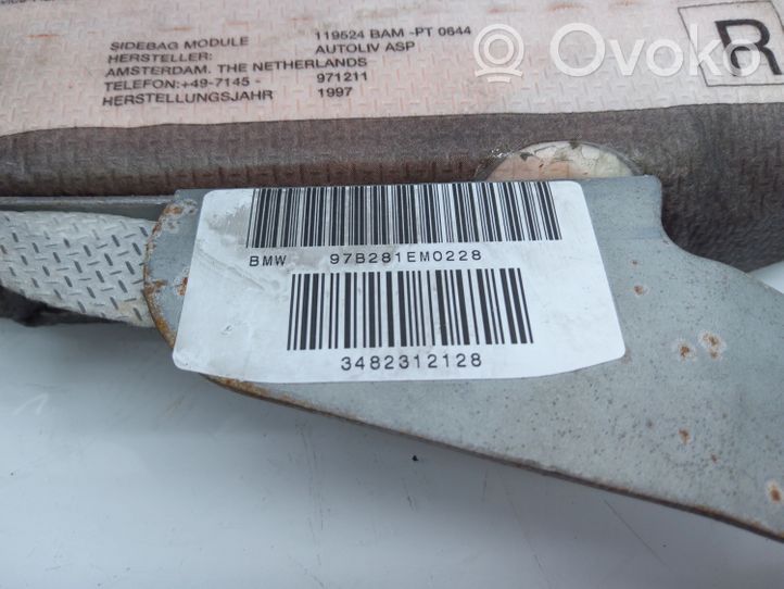 BMW 7 E38 Airbag lateral 3482312128