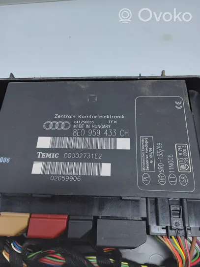 Audi A4 S4 B7 8E 8H Modulo comfort/convenienza 8E0959433CH