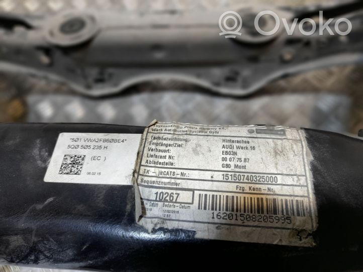 Audi A3 S3 8V Sottotelaio posteriore 5Q0505235H