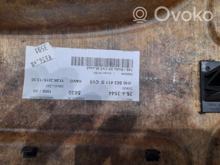 Audi A8 S8 D4 4H Задний подоконник 4H0863411B