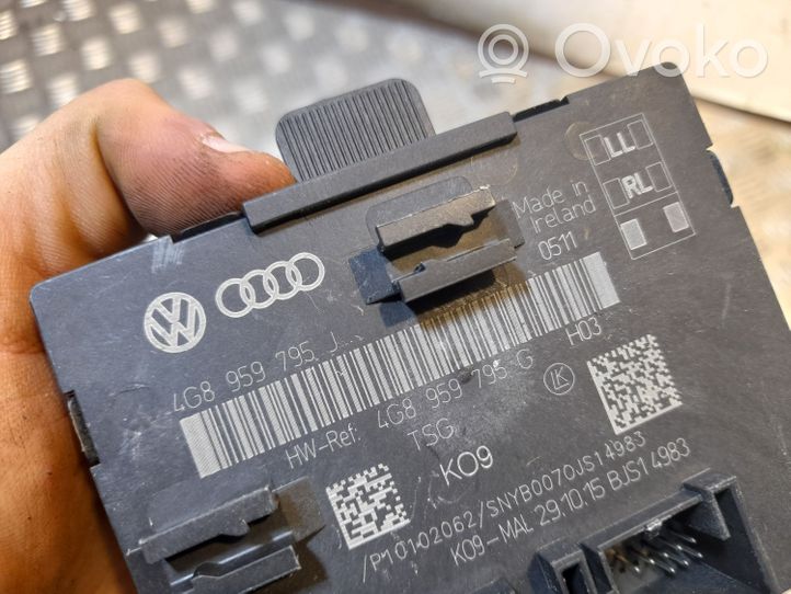 Audi A7 S7 4G Durvju vadības bloks 4G8959795G