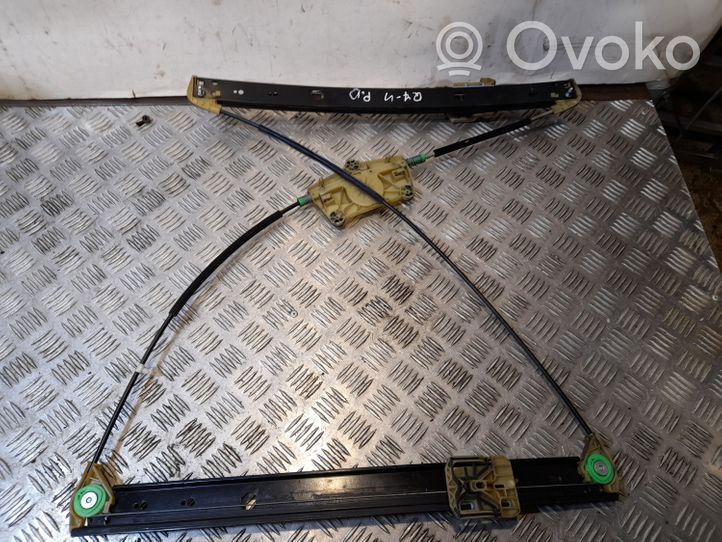 Audi Q7 4L Mechanizm podnoszenia szyby przedniej bez silnika 4L0837462B