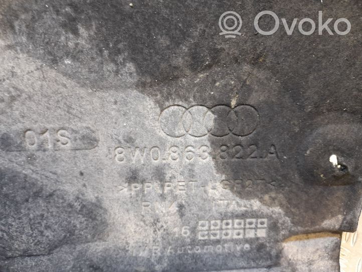 Audi A4 S4 B9 Osłona dolna skrzyni biegów 8W0863822A