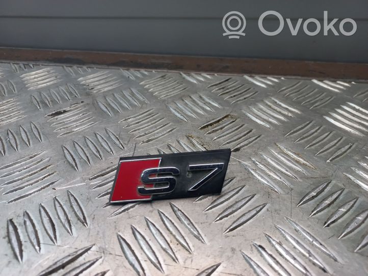 Audi A7 S7 4G Mostrina con logo/emblema della casa automobilistica 4G8853736A