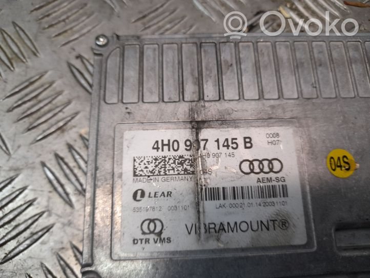 Audi A7 S7 4G Pakabos valdymo blokas 4H0907145B