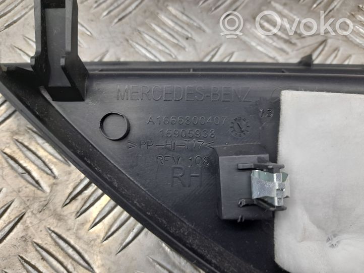 Mercedes-Benz GL X166 Dashboard side end trim A1666800407