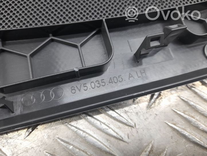 Audi A3 S3 8V Maskownica głośnika półki tylnej bagażnika 8V5035405A