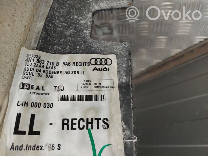 Audi A8 S8 D4 4H Teppichboden Innenraumboden vorne 4H1863710B