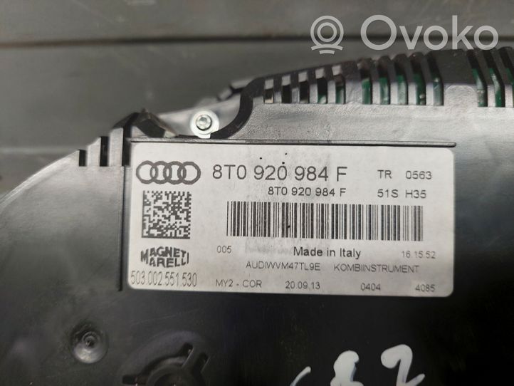 Audi S5 Facelift Speedometer (instrument cluster) 8T0920984F