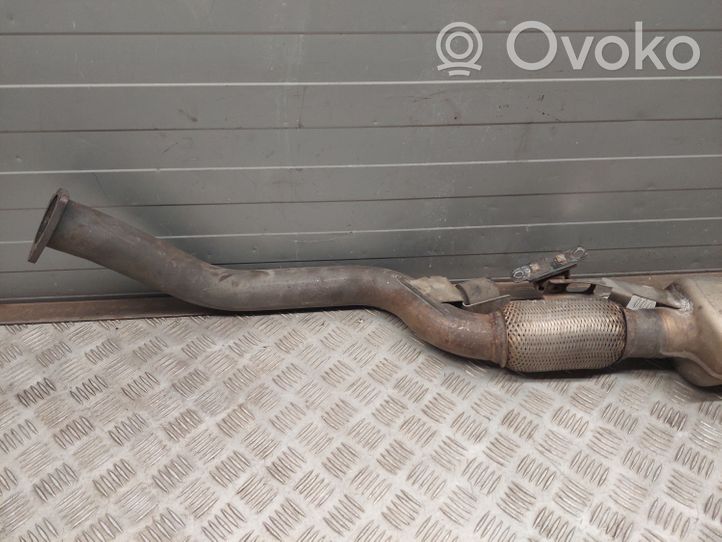 Audi A8 S8 D4 4H Exhaust gas pipe 4H0253211E