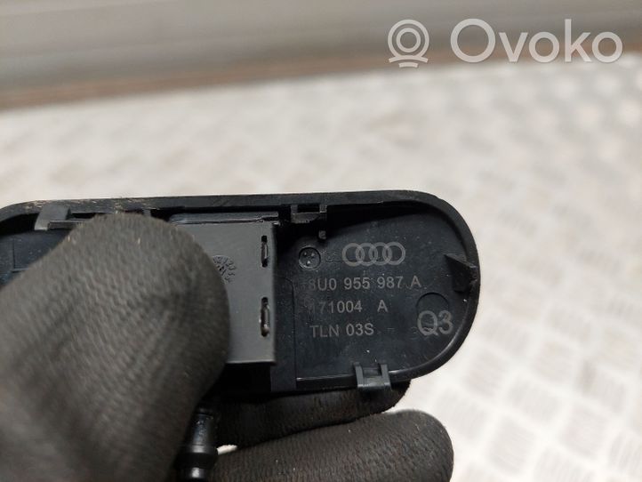 Audi Q3 8U Ugello a spruzzo lavavetri per parabrezza 8U0955987A