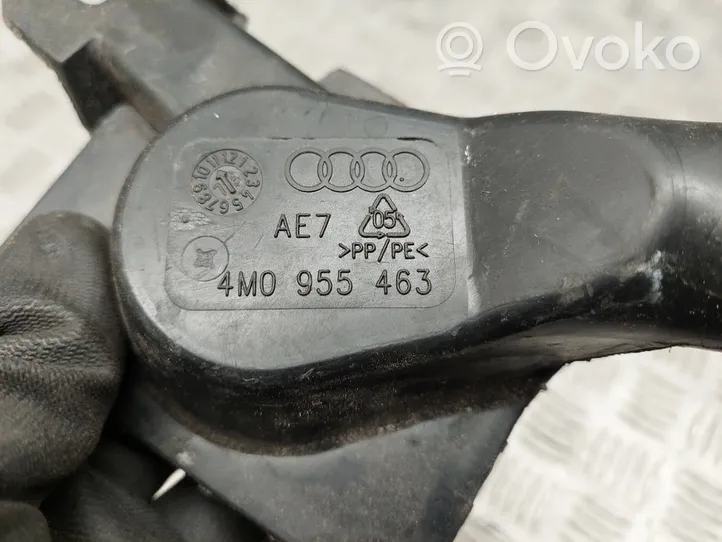 Audi Q7 4M Rurka wlewu płynu do spryskiwaczy szyb 4M0955463