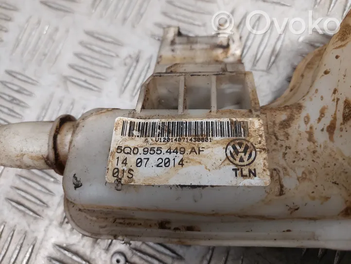 Audi A3 S3 8V Rurka wlewu płynu do spryskiwaczy szyb 5Q0955449AF