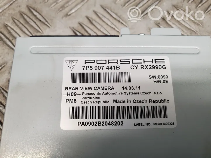 Porsche Cayenne (92A) Centralina/modulo telecamera 7P5907441B