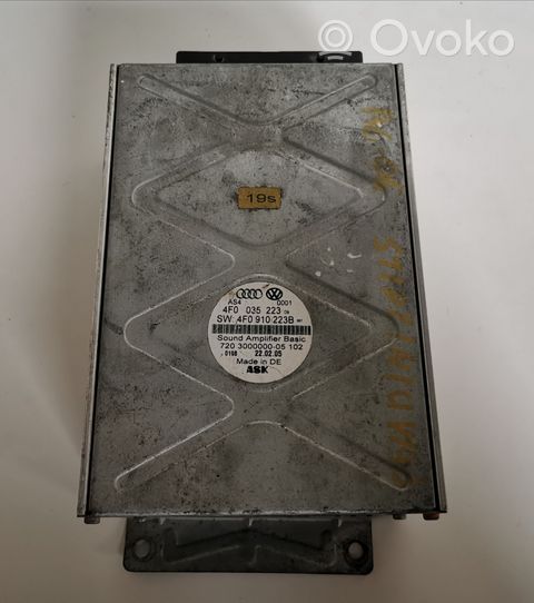 Audi A6 S6 C6 4F Amplificatore 4F0035223