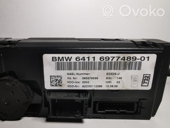 BMW 3 E92 E93 Unidad de control climatización 6411697748901