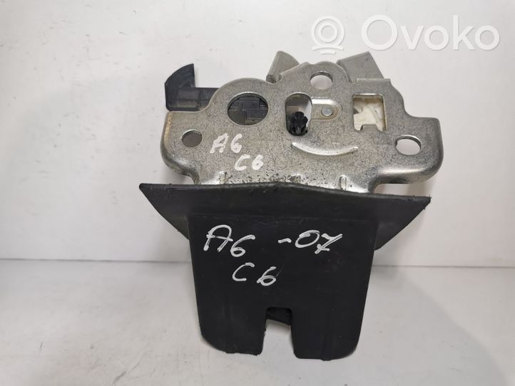 Audi A6 S6 C6 4F Blocco/chiusura/serratura del portellone posteriore/bagagliaio 