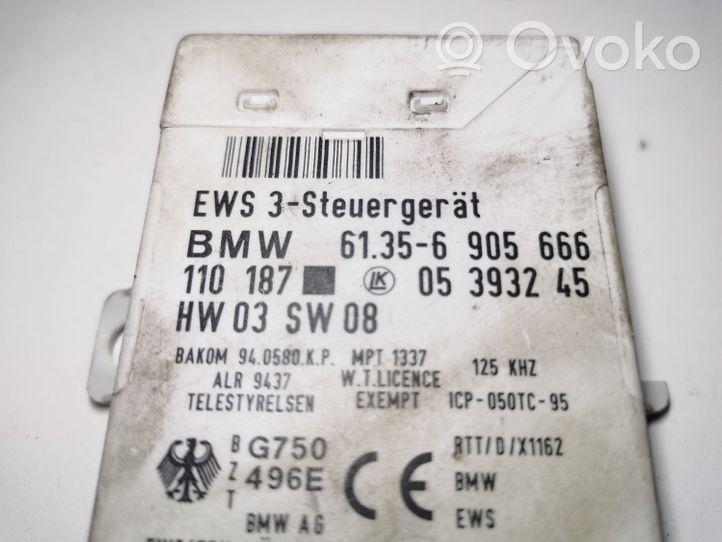 BMW 3 E46 Imobilaizerio valdymo blokas 6905666