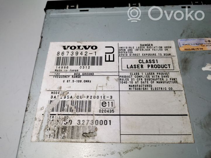 Volvo V70 Reproductor CD/DVD y unidad de navegación 8673942