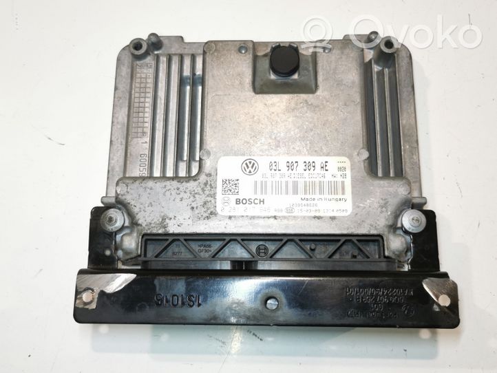 Volkswagen Tiguan Komputer / Sterownik ECU i komplet kluczy 5N0920883E