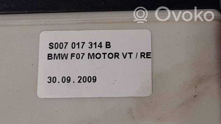 BMW 5 GT F07 Etuoven ikkunan nostin moottorilla S007017314B