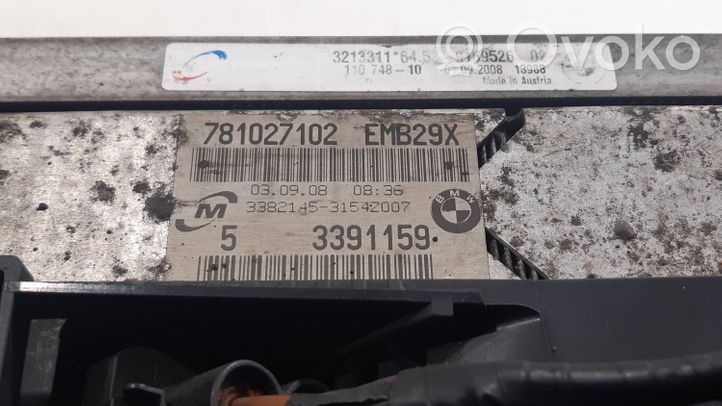 BMW 3 E90 E91 Radiatora komplekts 781027102