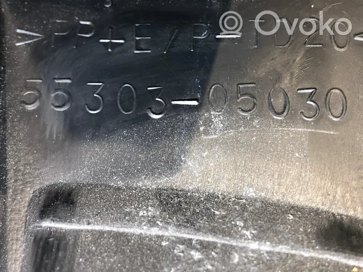Toyota Avensis T270 Garniture panneau inférieur de tableau de bord 5530305030