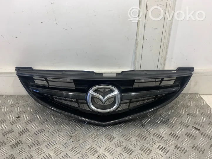 Mazda 6 Etupuskurin ylempi jäähdytinsäleikkö GS1M50712