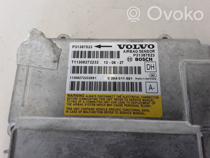 Volvo V60 Module de contrôle airbag 