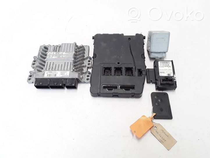 Renault Megane II Komputer / Sterownik ECU i komplet kluczy 