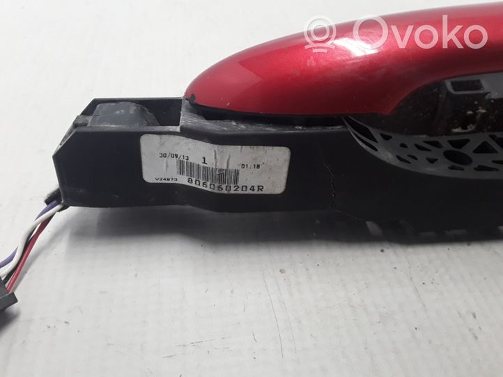 Renault Clio IV Klamka zewnętrzna drzwi przednich 806060204R