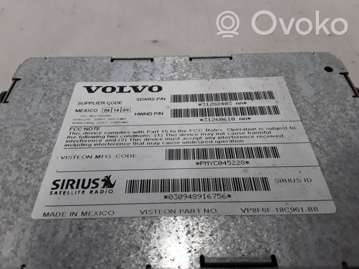 Volvo XC60 Aerial antenna amplifier 31282403