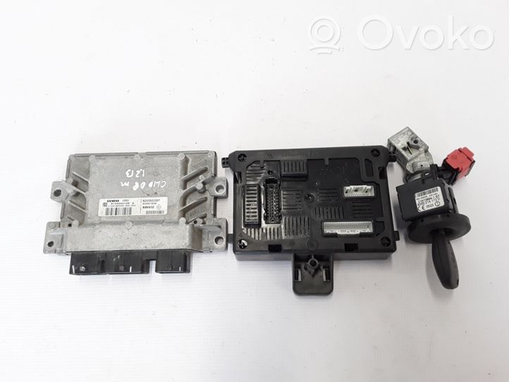 Renault Clio III Kit centralina motore ECU e serratura 