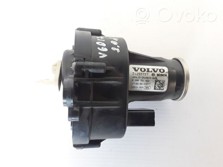 Volvo V60 Actionneur de collecteur d'admission 31293737