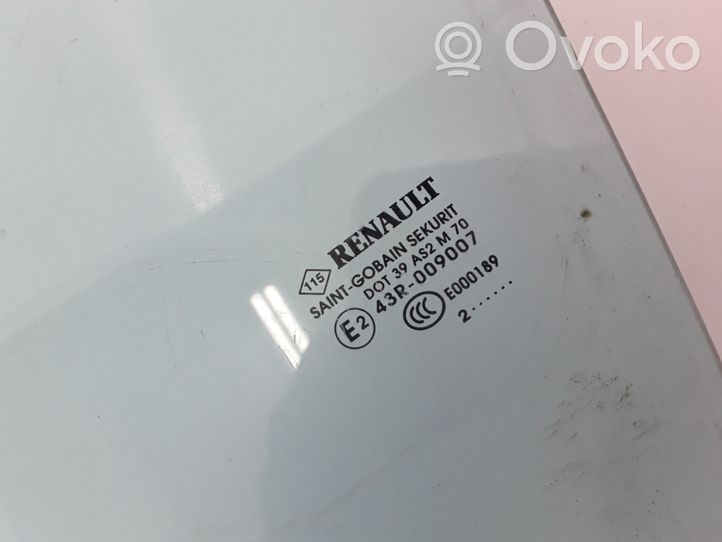 Renault Zoe Front door window/glass (coupe) 803018685R