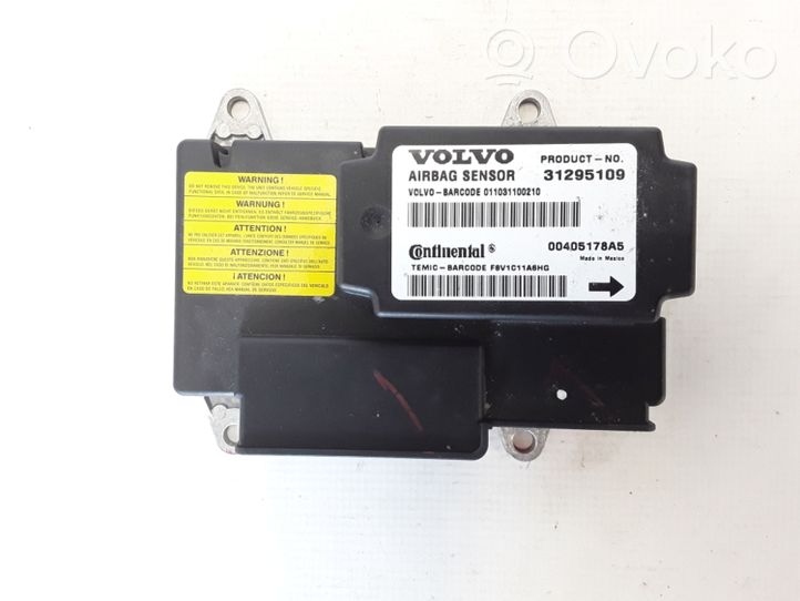 Volvo V50 Airbag control unit/module 31295109