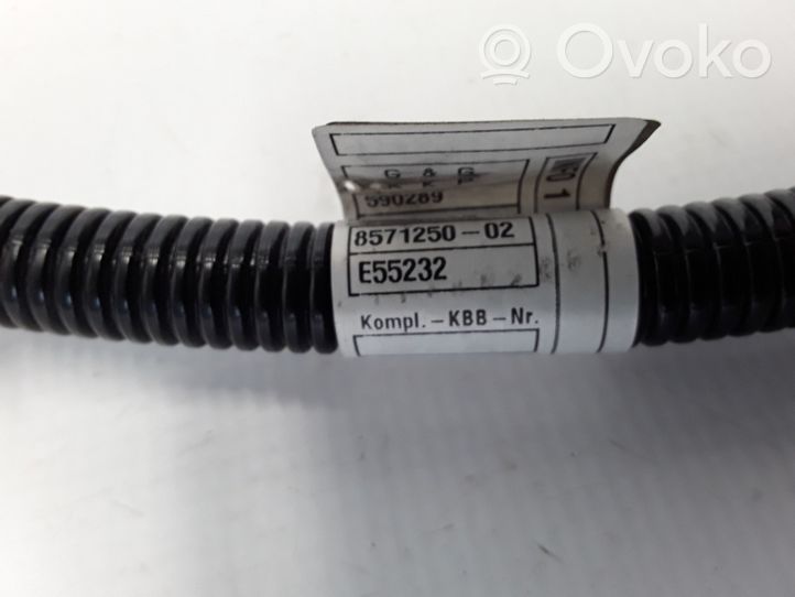 BMW 3 F30 F35 F31 Pliusinis laidas (akumuliatoriaus) 8571250