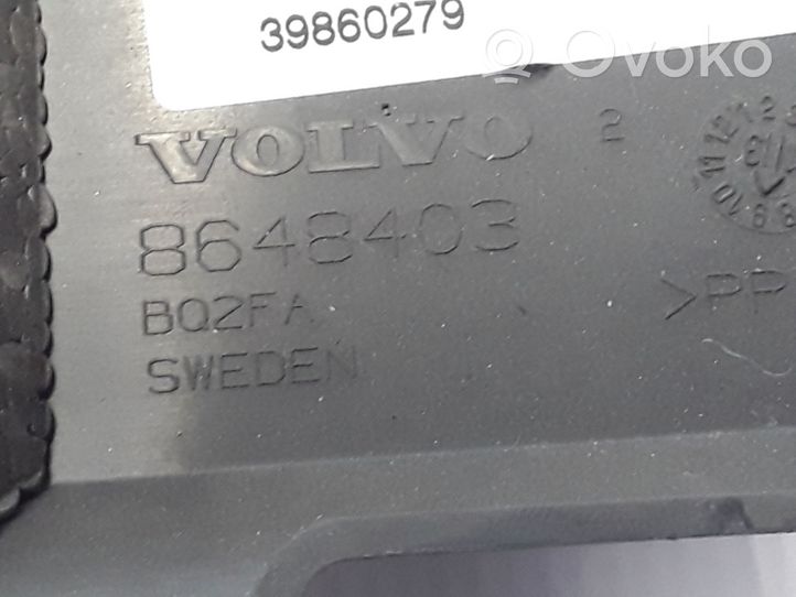 Volvo S60 Ohjauspyörän pylvään verhoilu 8648403