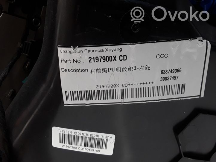 Volvo S90, V90 Обшивка передней двери 
