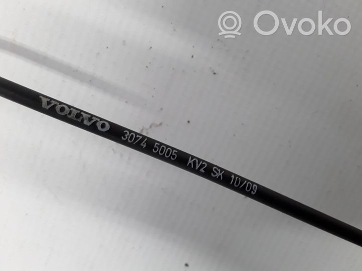 Volvo C70 Engine bonnet/hood lock release cable 30745005