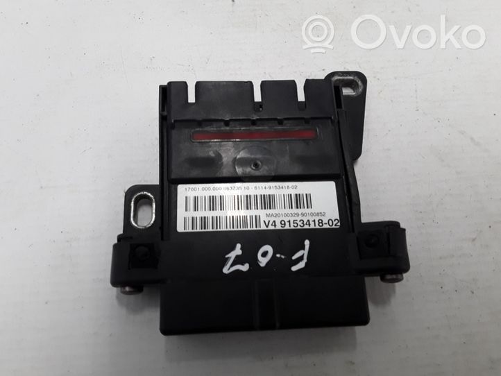 BMW 5 GT F07 Câble de batterie positif 9153418