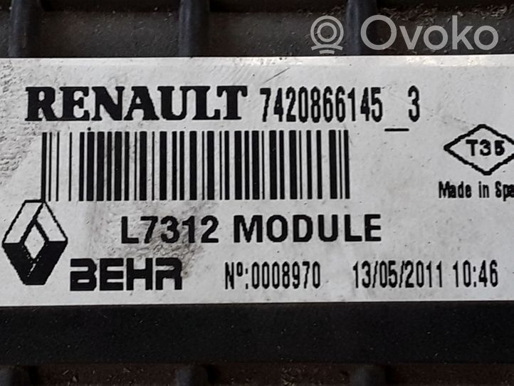 Renault Mascott Jäähdyttimen lauhdutin 7420866145