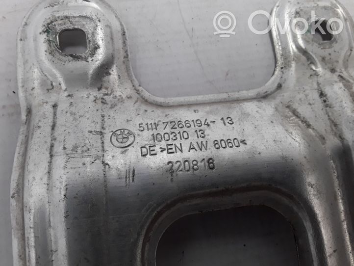 BMW 3 F30 F35 F31 Odbój / Amortyzator zderzaka przedniego 7266194