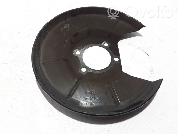 Volvo XC60 Rear brake disc plate dust cover 