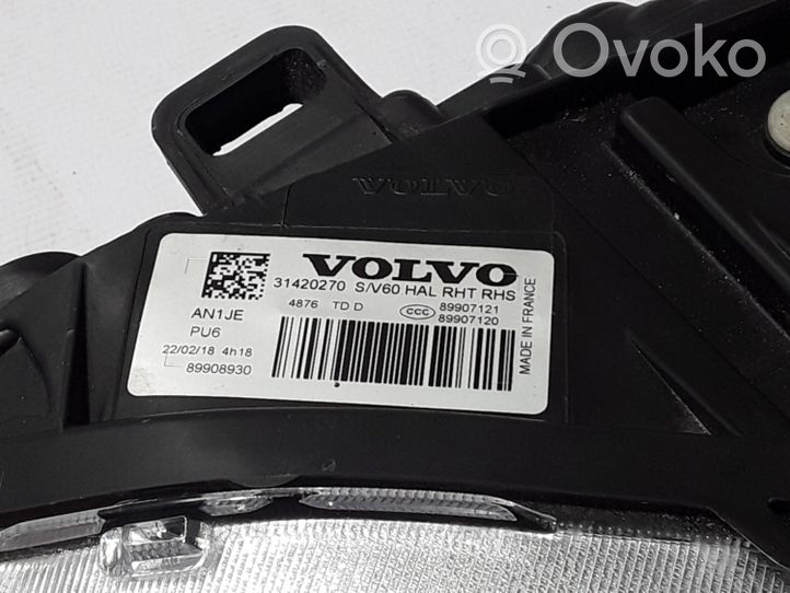 Volvo V60 Phare frontale 31420270