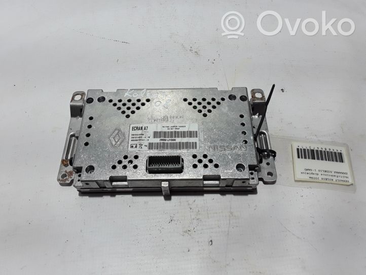 Renault Koleos I Screen/display/small screen 28091JY000