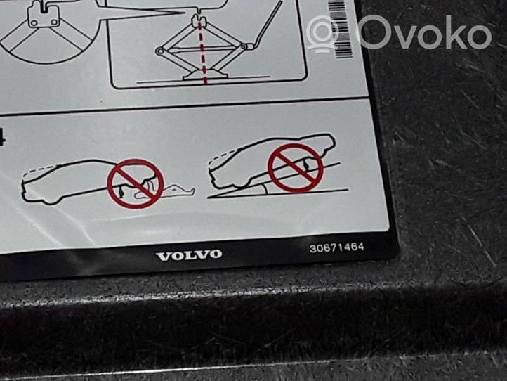 Volvo XC60 Doublure de coffre arrière, tapis de sol 30671464