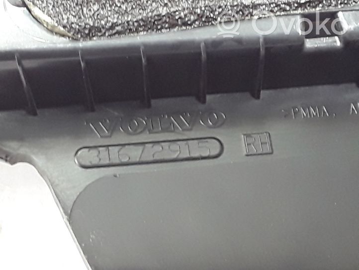 Volvo XC60 Listwa / Uszczelka szyby drzwi przednich 31672915